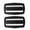 Black, variant on 2Pcs Scubas Diving Weight Belt Webbing Keeper Retainer AntiLost Slide Buckles Stoppers Slider for Underwater Diving
