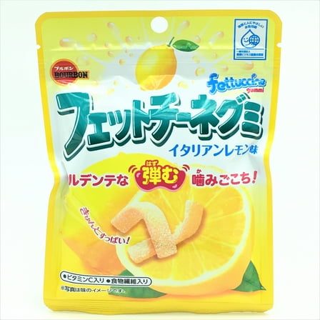 Bourbon Fettuccine Gummy -Lemon 50 g