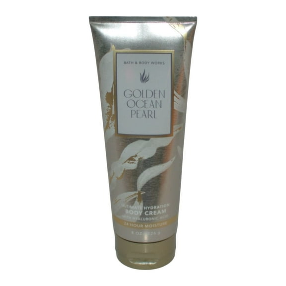 Bath and Body Works Golden Ocean Pearls Ultimate Hydration Body Cream (8 OZ / 226 g)