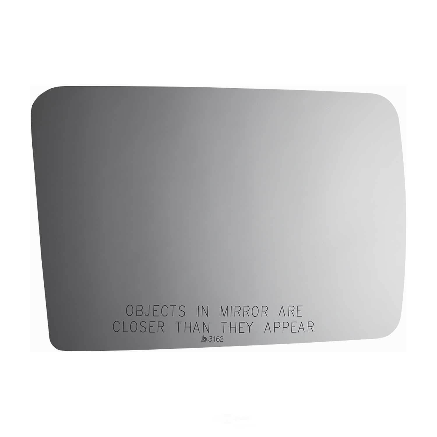Burco Side View Mirror Replacement Glass - Clear Glass - 3162
