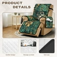 thumbnail image 3 of TSOVTHRID Skull Green Hat Shamrock Print Recliner Chair Covers Recliner Stretch Sofa Slipcover Non-Slip Sofa Cover Furniture Protector Couch Soft Reclining Cover for Home St. Patrick's Day Decor, 3 of 7