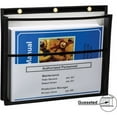 thumbnail image 2 of C-Line Dual Pocket Shop Ticket 0.2" x 11.1" x 13.1" - Fabric, Metal - 10 / Box - Black, 2 of 2