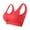 Watermelon Red, variant on Breathable Cool Liftup Air Bra Large Size Air Bra Breathable And Comfortable Mesh Sports Bra For Women Brazier for Women, Size XXXL