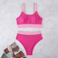 thumbnail image 5 of ylioge Womens Swimsuits Tankini Separates Two Piece High Waisted Bathing Suits Ladies Trendy Color-Block Stretchy Sleeveless Beach Swimsuit, 5 of 6