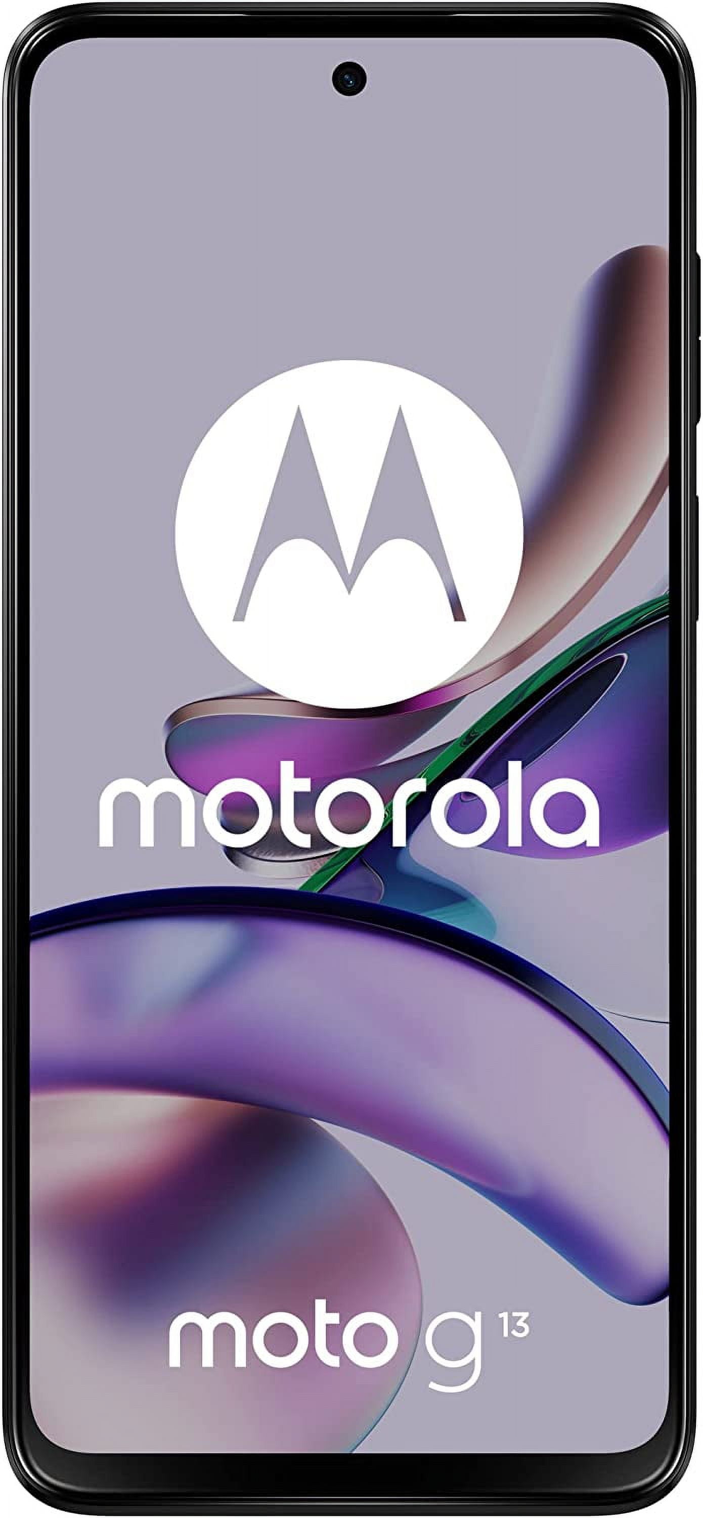 ROM (Matte Charcoal) - Factory 4G 4GB International Smartphone Unlocked + 128GB Version Dual G13 SIM Moto Motorola RAM
