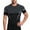 Black, variant on KLHDSF Men's Athletic Short Sleeve Compression Shirts Stretch Performance T-Shirt Running Workout Tops Quick Dry Base Layer Black L