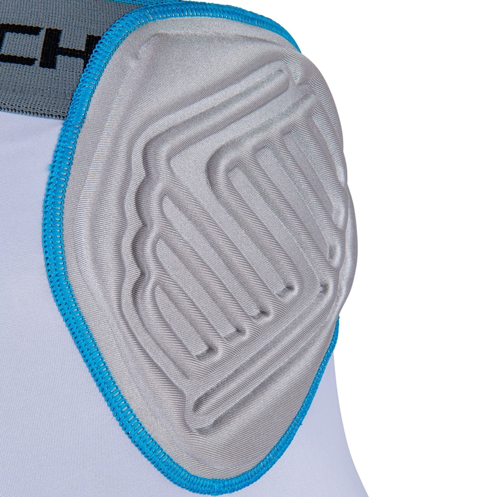 Sports Bull Rush 7-Pad Integrated Football Girdle, Compression Fit