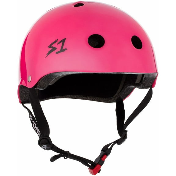 S1 Mini Lifer Helmet - Hot Pink Gloss