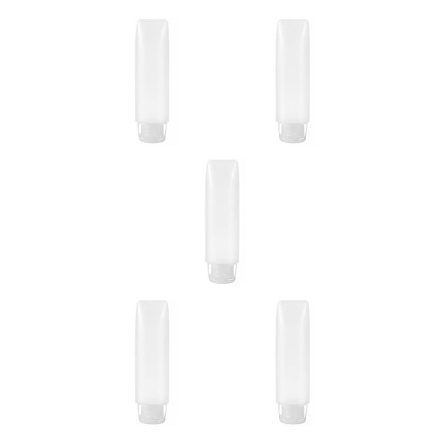 Inteprter Botella plástica de viaje para apretar, Mini Gel de ducha, contenedor dispensador de cosméticos, accesorios de tubo dispensador a Type8 NO8