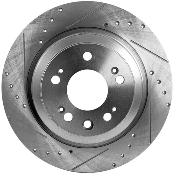 New Solid Brake Disc Compatible With Acura TL SH-AWD 6 Cyl 3.7L TL Base 6 Cyl 3.5L 2009-2014 By 60058023 44701G BR900834 980739R 31539 JBR1382 0833438 850204 900834 44701