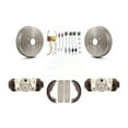 thumbnail image 1 of Transit Auto Rear Brake Drum Shoes Spring and Cylinders Kit for Car Toyota Tacoma with 5 Lug Wheels K8N-100456, 1 of 11