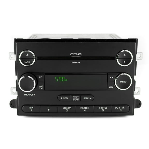 Restored Ford Fusion Mercury Milan 2008-09 Radio AM FM 6 Disc CD Player 9E51-18C815-DA (Refurbished)