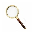 thumbnail image 1 of Loupe à Main Manche en Bois Antique Loupe de Lecture, 1 of 8