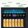 thumbnail image 2 of TITTLA 24 Inch Beverage Refrigerator, 210 Can Beverage Fridge for Beer Wine Soda, Beverage Cooler Built-in and Drink Fridge, 2 of 9