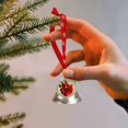 thumbnail image 7 of Alastor Hazbin Hotel Cartoon Christmas Bell Ornament Xmas Decor Jingling Bell Christmas Tree Hanging Ornaments Decoration Supplies, 7 of 7