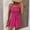 Hot Pink, variant on Womens Summer Romper Strapless Beach Vacation Jumpsuit Resort Wear Shorts, Stylish and Comfortable Romper for Daily Wear and Outings, Summer Trendy Beach Vacation Outfits 2026 Beige L