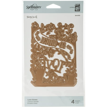 Spellbinders Fustelle Shapeabilities, Metallo, Brown, 17.1 x 8.9 x 0.2 cm