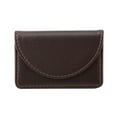thumbnail image 1 of Portable Leather Business Name Card Holder Case Wallet Credit Card Holder Case (Coffee), 1 of 10