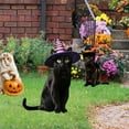 thumbnail image 7 of Lighted Metal Cat Yard Stake Halloween Yard Sign for Home Festive Decoration, 7 of 7
