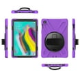 thumbnail image 6 of XYX Case for Samsung Galaxy Tab S5e 10.5 inch SM-T720/SM-T725 with 360 Degree Rotating, Hand Strap, Shoulder Strap, Purple, 6 of 7