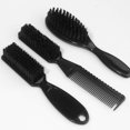 thumbnail image 4 of 4 Pieces Men's Hair Styling Brush Set For Professional Slicked Back Look With, 4 of 5