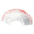 100 Zip lock Bags Reclosable Clear Poly Bag Plastic Baggies Small Jewelry Shipping Bags