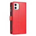 thumbnail image 2 of Funda con tapa estilo vintage para iPhone 12 Mini, ranura para múltiples tarjetas, protección total, estilo retro, material PU+TPU, 2 of 5