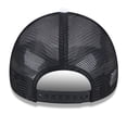 thumbnail image 4 of Youth New Era Black Miami Marlins Boom 9FORTY Adjustable Hat, 4 of 5