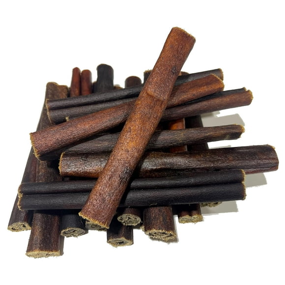 Beef Collagen Sticks for Dogs - Long Lasting Collagen Chews 6 INCH/12 INCH *(6 INCH 1 Pound/ 448 Grams) (12-14 Pack Approx.)* - NO Odor - Rawhide Free - Bully