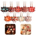 thumbnail image 2 of 18 Pcs Wooden Maple Leaf Hanging Ornaments, Autumn Fall Tree Pendants, Rustic Harvest Hang Decor, Thanksgiving Tree Decorations, Multi‑Pattern Leaf Trinkets, Farmhouse Fall Tree Embellishment, 2 of 4