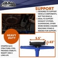 thumbnail image 7 of Mountain MTN50754A 1500 lb Underhoist Stand & Vehicle Component Support Stand with Large Sturdy Base & Foot Pedal for Incremental Lift, 7 of 7