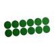 thumbnail image 2 of Puntos marcadores para mesas de billar, parches para manteles de billar, reparación y mantenimiento de manteles. Verde 60mm, 2 of 9