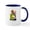 White/Navy Inside, variant on CafePress - Live To Play Nerf Soccer Mugs - 11 oz Ceramic Mug - Novelty Coffee Tea Cup