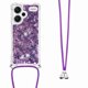 thumbnail image 1 of Funda FOXDOCK para Xiaomi Redmi Note 13 Pro Plus con Cuerda Ajustable, Brillo Líquido, Protección Antigolpes y Lente – Ideal para Regalo, 1 of 6