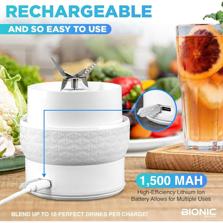Bionic Blade Portable On The Go Blender, New Without Box - Foto 2