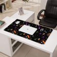 thumbnail image 3 of Long Mouse Pads for Desk,Halloween Pumpkins Skulls and Bats Desk Mats on Top Of Desks, Desk Mouse Pad Extra Large with 3mm Non-Slip Base and Stitched Edge for Gaming,Office,Work,Home 31.5x15.7in, 3 of 5
