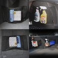 thumbnail image 4 of Bolsa de red de almacenamiento para maletero de coche, bolsillo de red de doble capa con velcro para coche, 2 uds., 4 of 4
