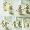thumbnail image 4 of Funny Cartoon Chipmunk Teapot Pendant Necklace Drop Earrings Fashionable Accessories Trendy Jewelry Gift for Women, 4 of 8