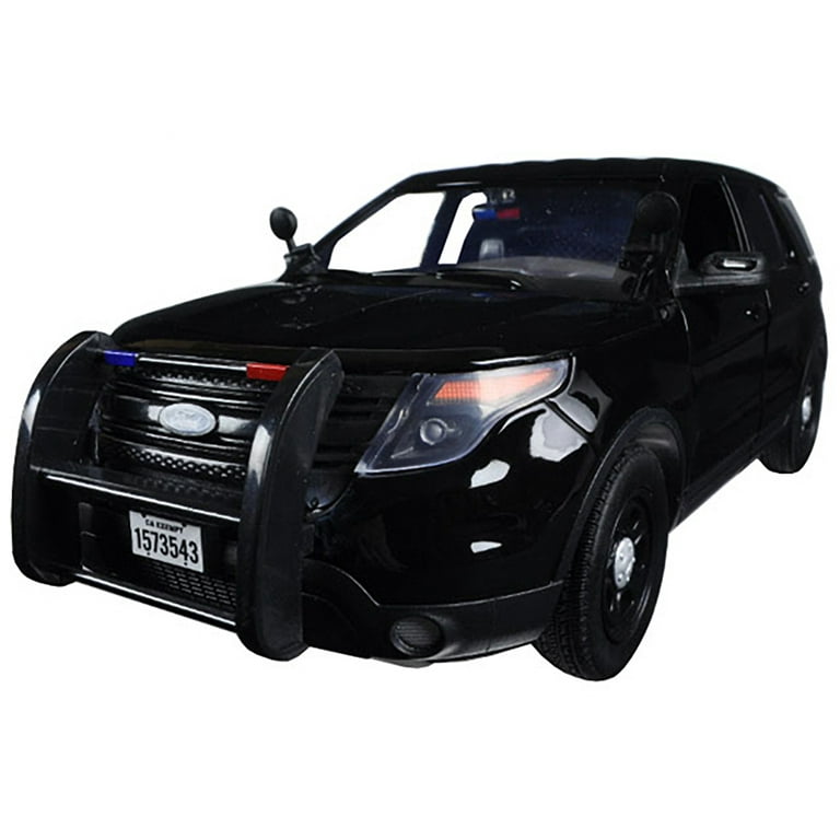 2015 Ford Police Interceptor Utility Special Service Plain Black 1