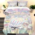 thumbnail image 1 of Sanrio Animals Printed Duvet for Children Cute Cartoon Quilt  Polyester Hello Kitty Luxury 3-Piece Set 1 Cover Bedding, 1 of 1