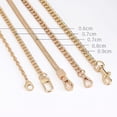 thumbnail image 3 of Yokua 60/120cm Handbag Metal Chains Shoulder Bag Strap Purse Chain Detachable Strap, 3 of 12