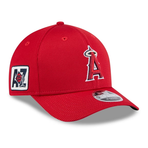 Men's New Era  Red Los Angeles Angels 2025 Spring Training 9FORTY Adjustable Hat