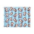 thumbnail image 3 of MKHERT Monkey Window Curtain Kitchen Curtains Window Treatments 26x39 inch,Set of 2, 3 of 3