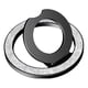 thumbnail image 3 of Brillo magnético del soporte del anillo del teléfono celular de la rotación de 360° del agarre del teléfono para el iPhone 15, 3 of 9