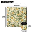 thumbnail image 5 of HELLHERO Lemon Pattern Removable Storage Sewing Machine Pad Durable Storage Store Bobbins Thread Small Scissors for Most Sewing Machines, 5 of 5