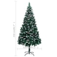 thumbnail image 4 of vidaXL Artificial Christmas Tree LEDs&Pine Cones&White Snow 210 cm, 4 of 5