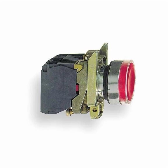 Schneider Electric Illuminated Push Button, 22 mm, 1NO/1NC, Red XB4BW3465