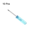 thumbnail image 3 of Uxcell Carbon Steel Mini Phillips Screwdriver Cross Head for Repairing Small Appliances Blue 10 Pcs 0.08'' x 1.77'', 3 of 5