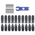 thumbnail image 1 of 10 Pairs / 20 Pairs Male / Female Solar Panel Cable Connector 10 Pairs Hy, 1 of 5