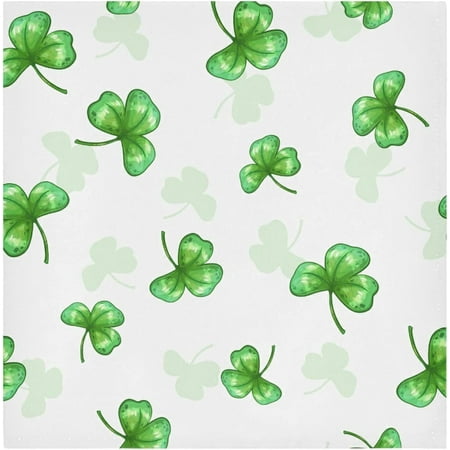 

Hyjoy 20 In Cloth Napkins 4PCS 3D Lucky Clover Soft and Skin Friendly Dinner Napkins Washable for St. Patrick s Day Dinner Hotel Reunion BBQ Party